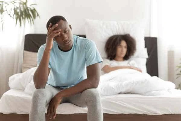 Man upset about ED symptoms Gateshead