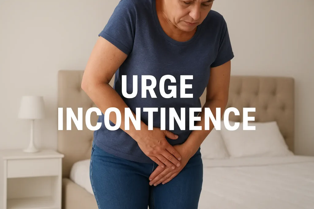 how to manage urge incontinence Gateshead symptoms
