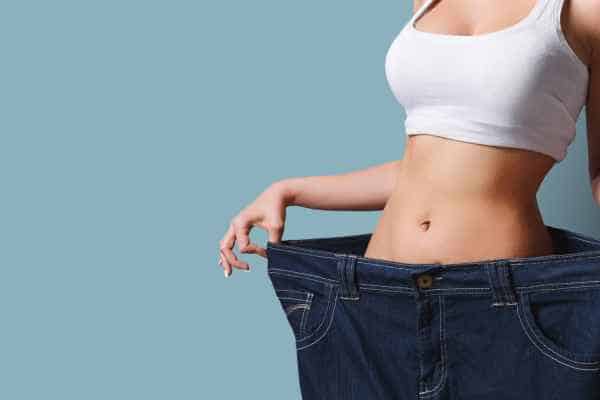 woman after fat reduction treatment Gateshead
