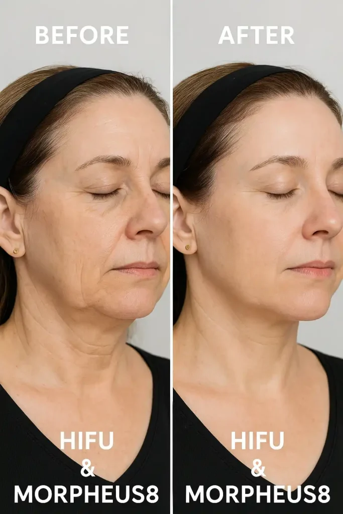 HIFU & Morpheus8 treatment results Gateshead - book in today!