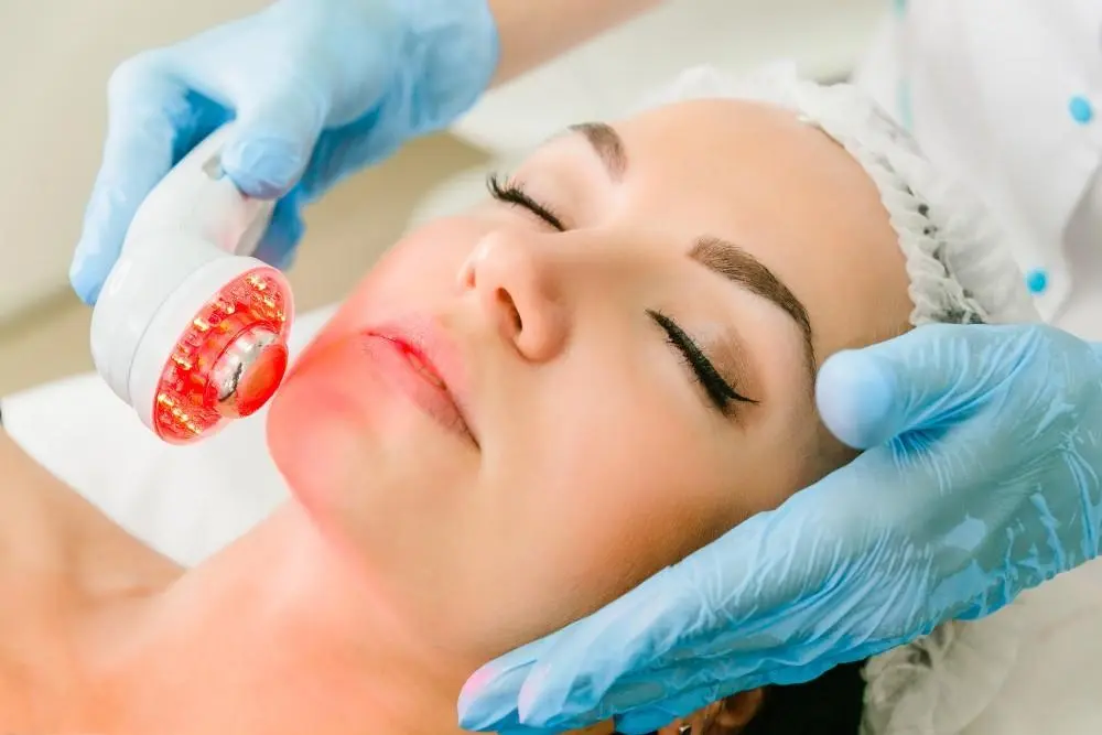 woman having non-surgical Morph8 treatment Gateshead