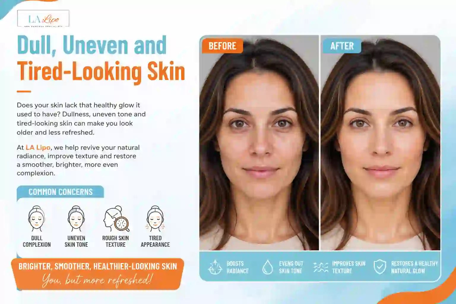 Sign #5: Dull, Uneven and Tired-Looking Skin Gateshead
