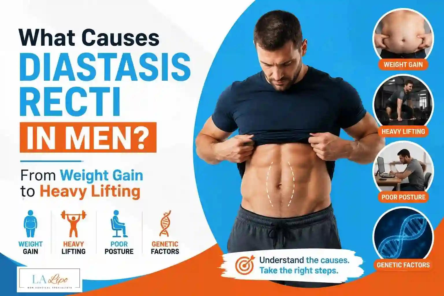 What Causes Diastasis Recti in Men? From Weight Gain to Heavy Lifting Gateshead